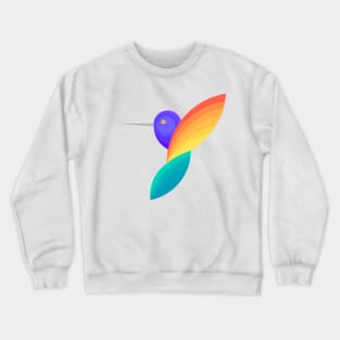 Bird Rainbow Crewneck Sweatshirt